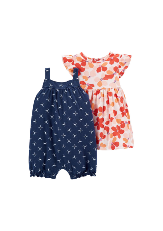 Carter's - Conjunto con romper y vestido