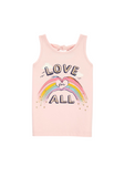 Carter's - Blusa básica sin mangas color rosa "Love For All"