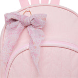 Mochila Maternidad Pequeña Glitter Rosa