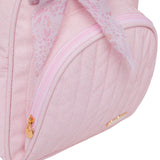 Mochila Maternidad Pequeña Glitter Rosa