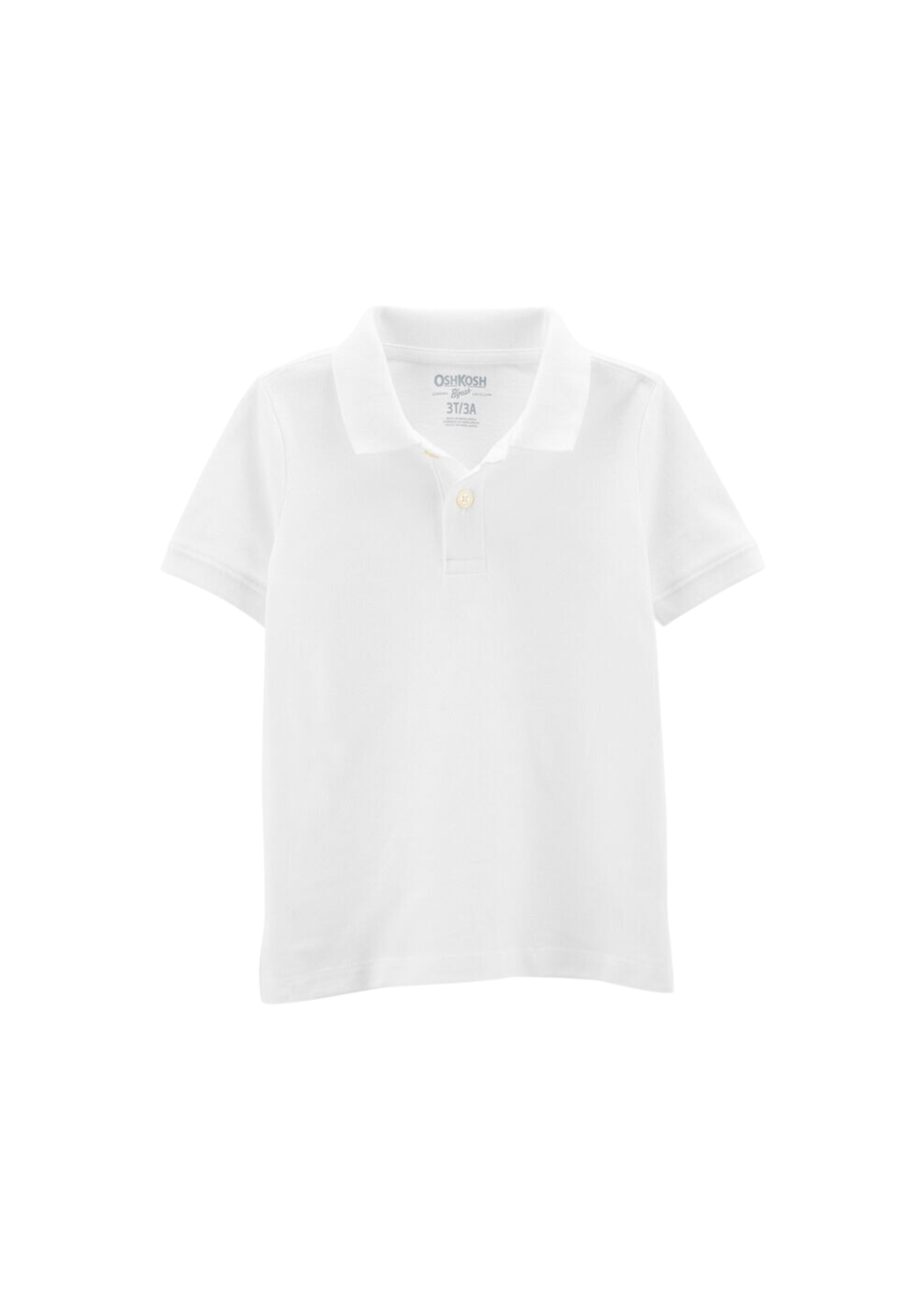 OshKosh B'Gosh - Remera con cuello color blanco