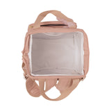 Mochila Maternidad Mediana Encanto Rose Con Bolso Frontal Térmico