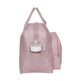 Bolso Maternidad Grande Bolinhas Rose