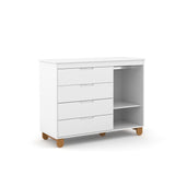 Cómoda Matic Zupy Clean Laq. Blanco Soft/Eco Wood