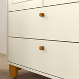 Ropero 3 Pts Matic Zupy Laq. Off White/Eco Wood