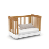 Cuna Evolutiva 3 en 1 Matic Nido Laqueado Freijo/Blanco Soft/Eco Wood