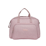 Bolso Maternidad Grande Bolinhas Rose