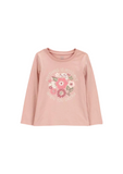 Carter's - Blusa con mangas largas Flores