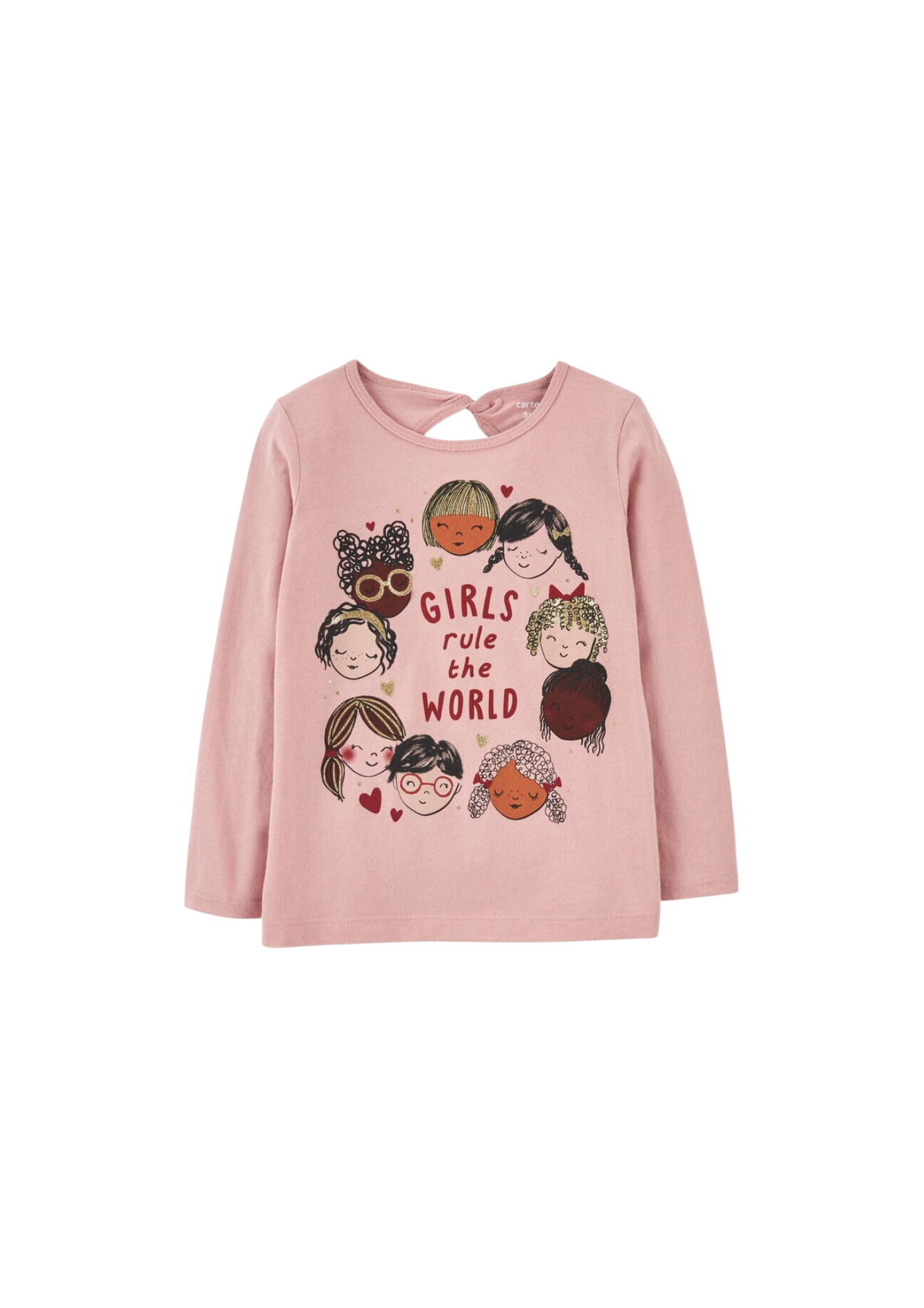 Carter's - Blusa con mangas largas "Girls rule the world"