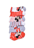 Disney Junior - Paquete con 6 pares de medias antideslizantes Minnie