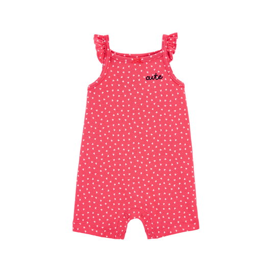 Carter's - Romper con diseño de corazones